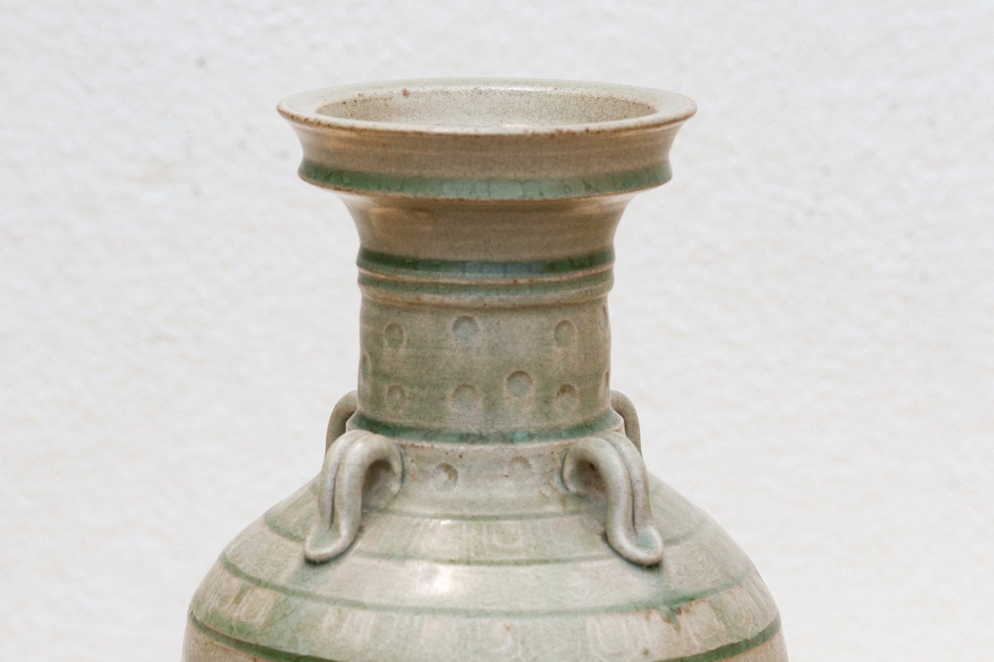 Antique Song Dynasty Style Celadon Glazed Vase