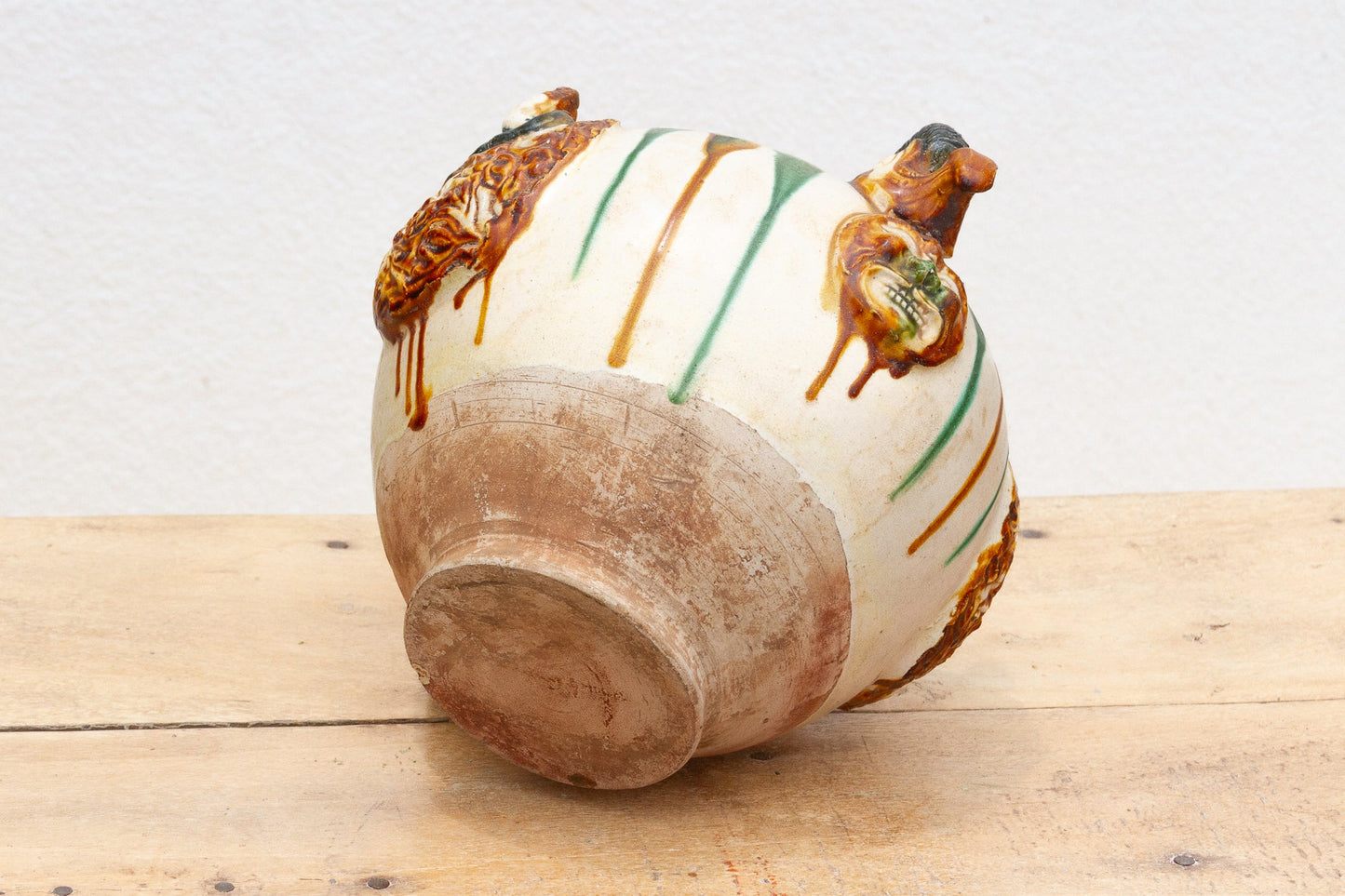 Vintage Tang Dynasty Style Sancai Jug