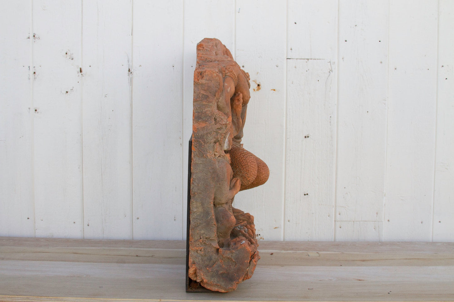 Large Antique Thai Terracotta Mythical Statue (Kinnara)