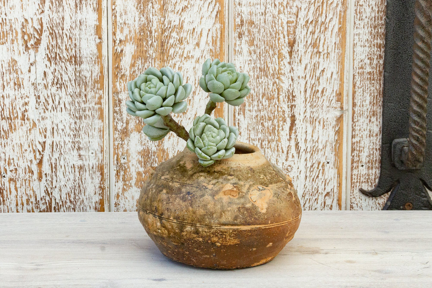 Korean Vintage Tribal Globular Pot