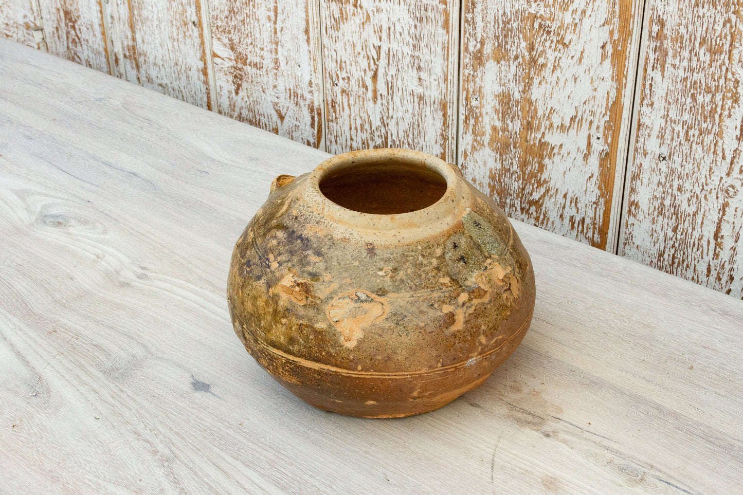 Korean Vintage Tribal Globular Pot
