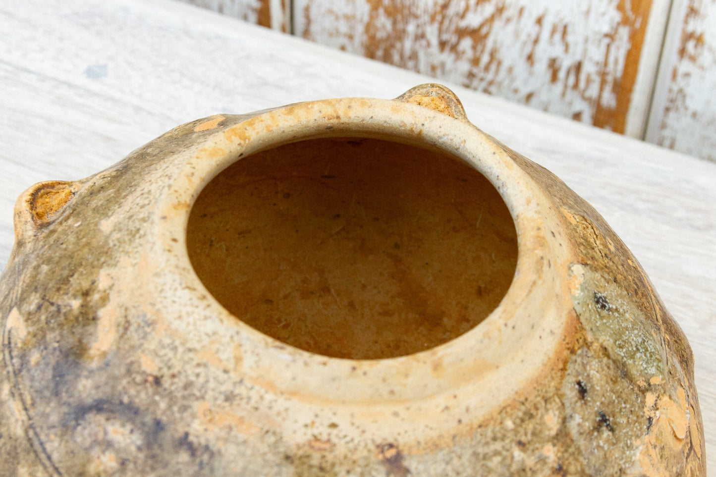 Korean Vintage Tribal Globular Pot