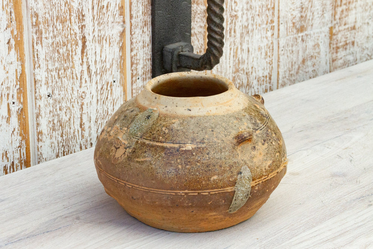 Korean Vintage Tribal Globular Pot