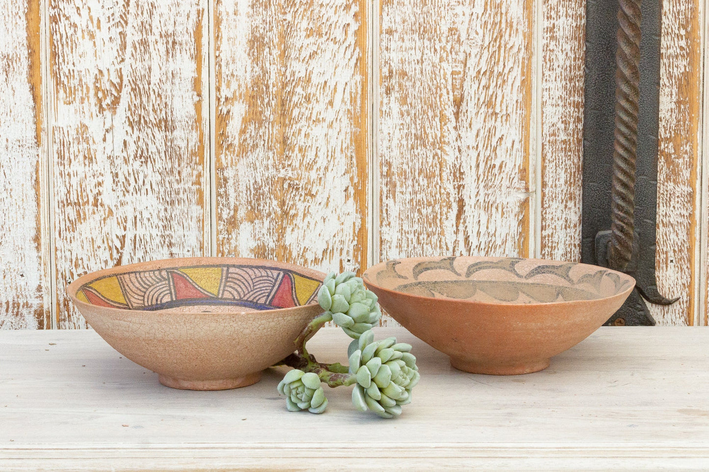 Antique Islamic Persian Pottery Bowl