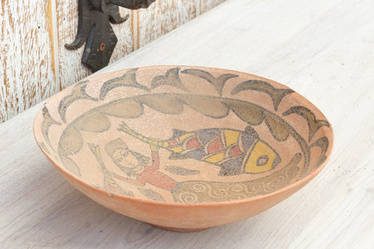 Antique Islamic Persian Pottery Bowl