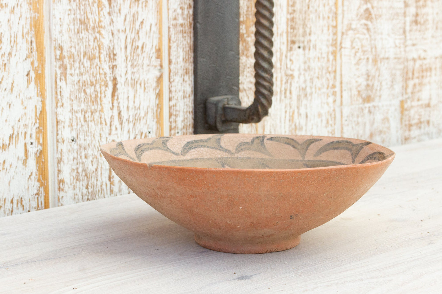 Antique Islamic Persian Pottery Bowl