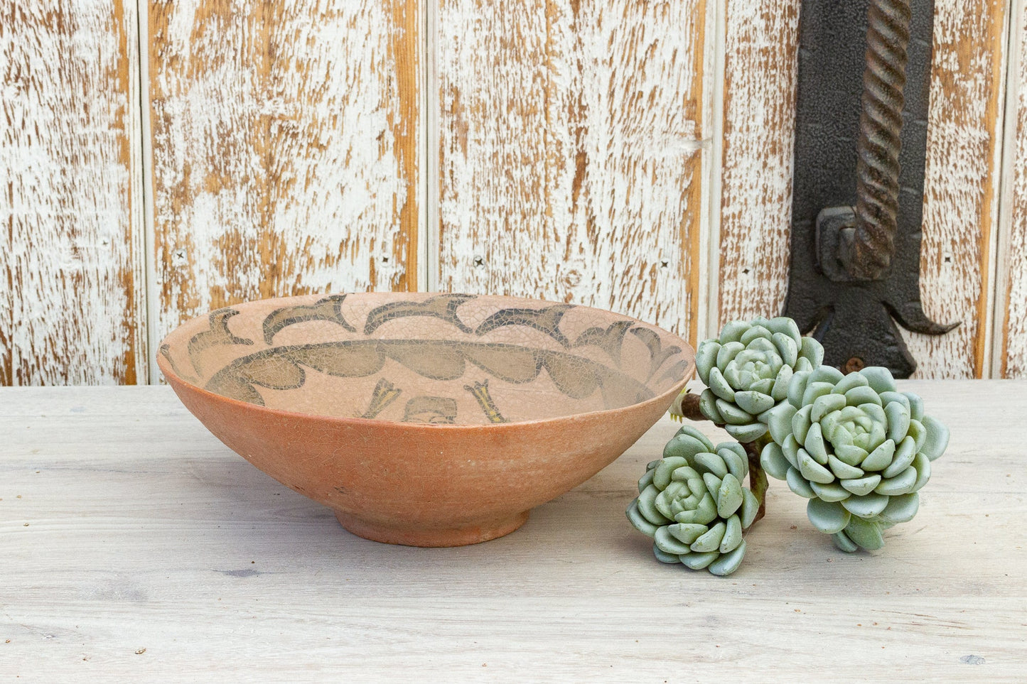 Antique Islamic Persian Pottery Bowl