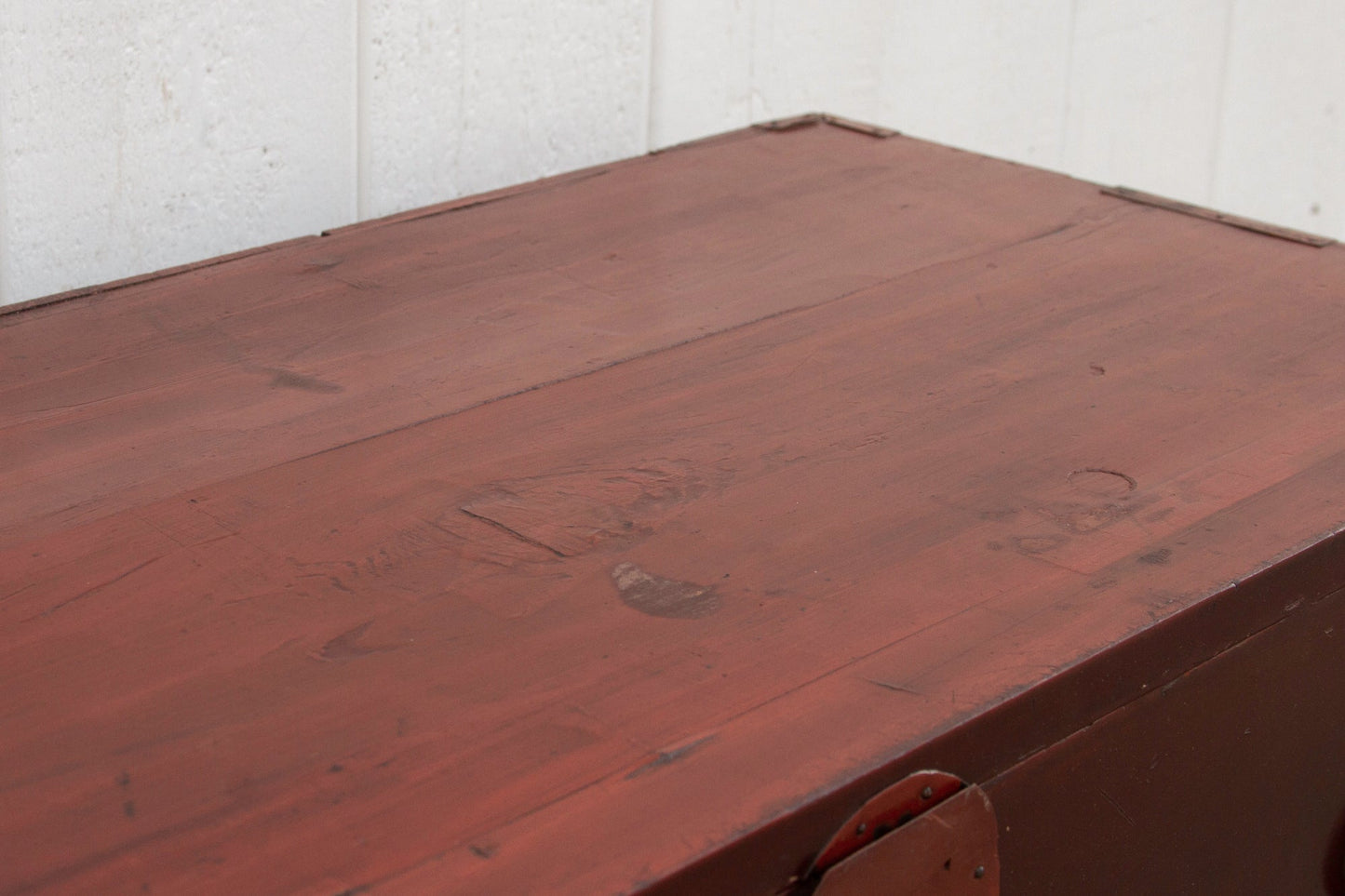 Antique Japanese Painted Tansu Dresser