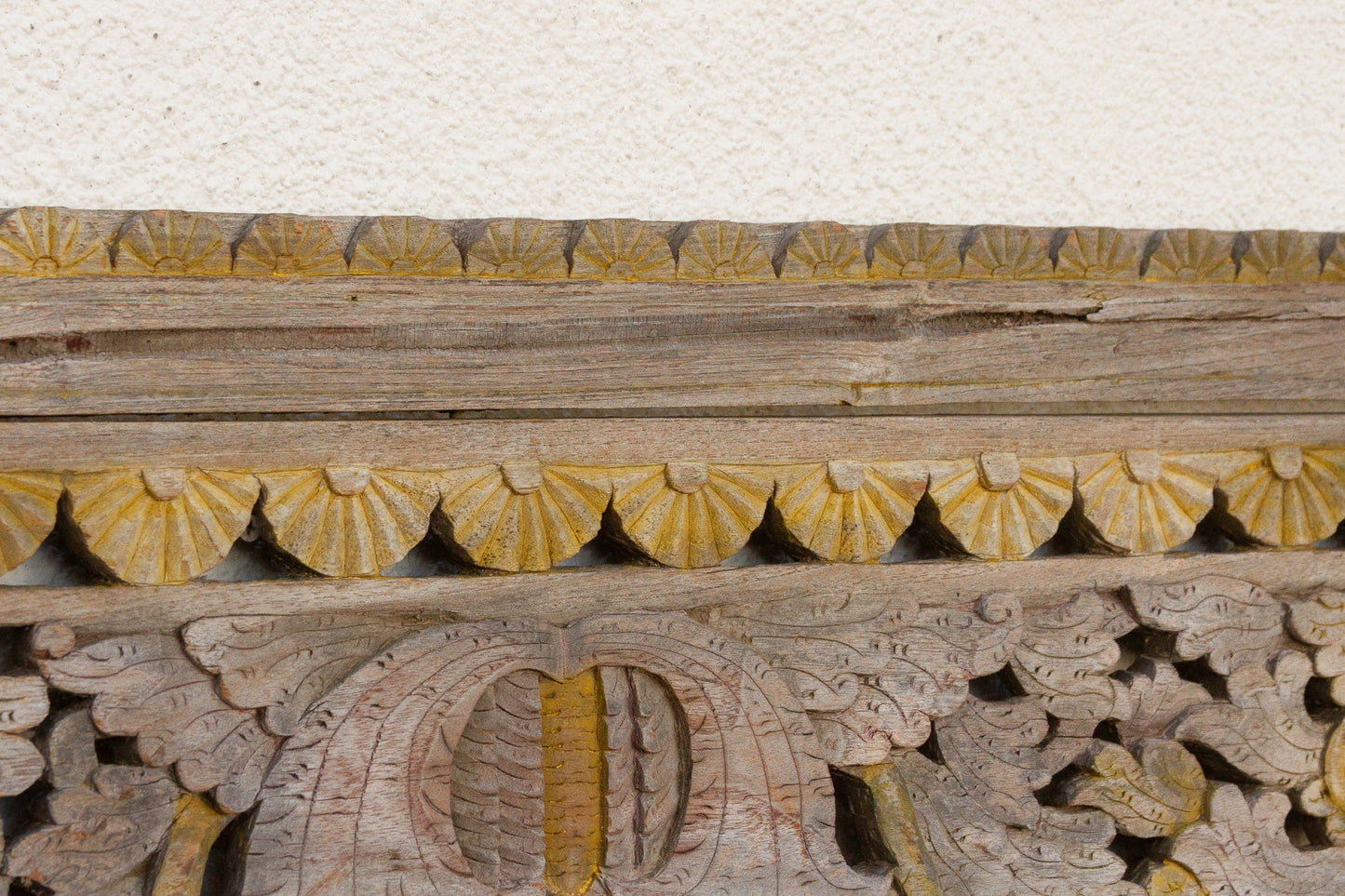 Eternal Bloom Gateway - Antique Architectural Panel