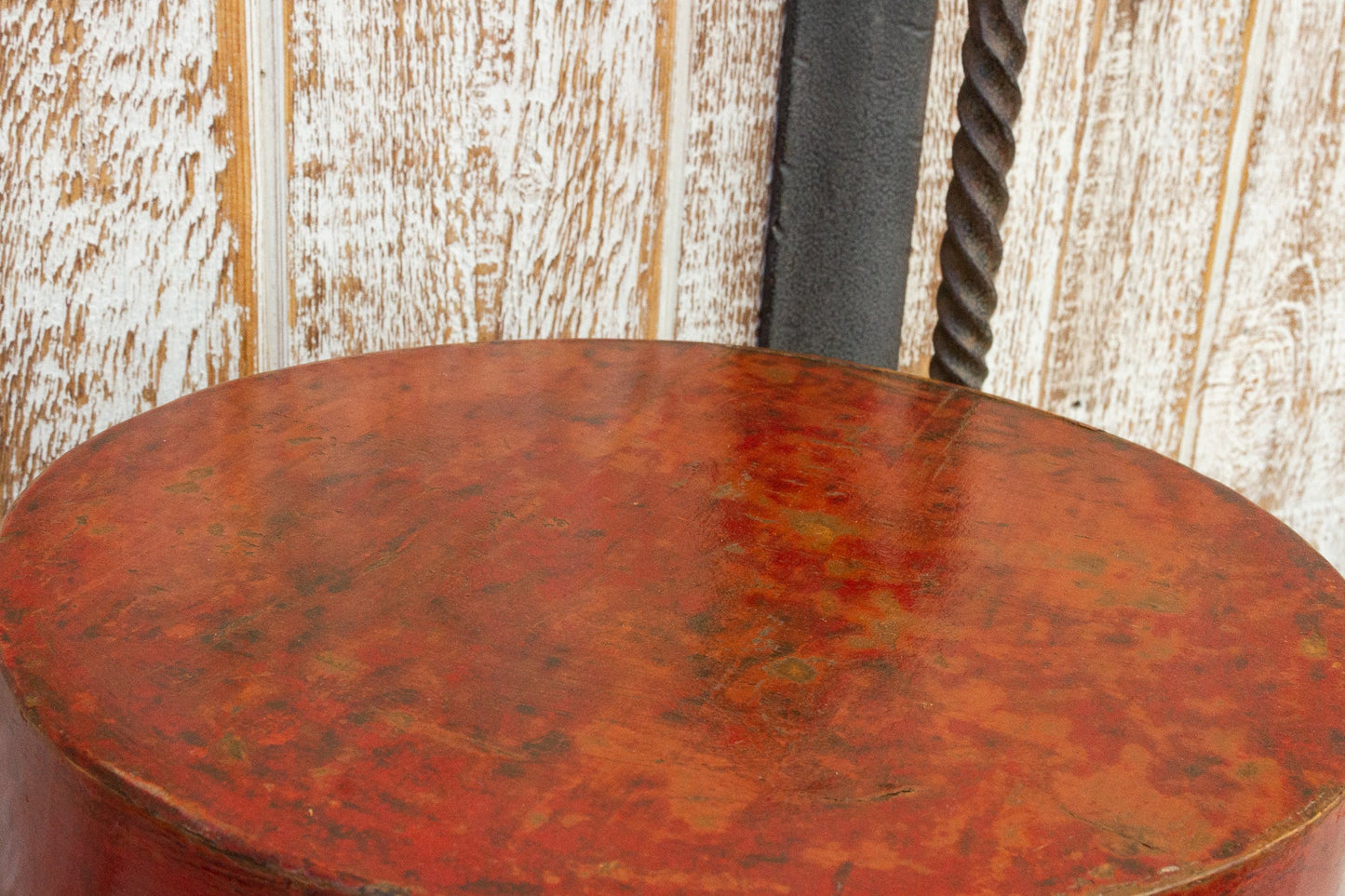 Antique Burmese Shwe Zawa Red Betel Box