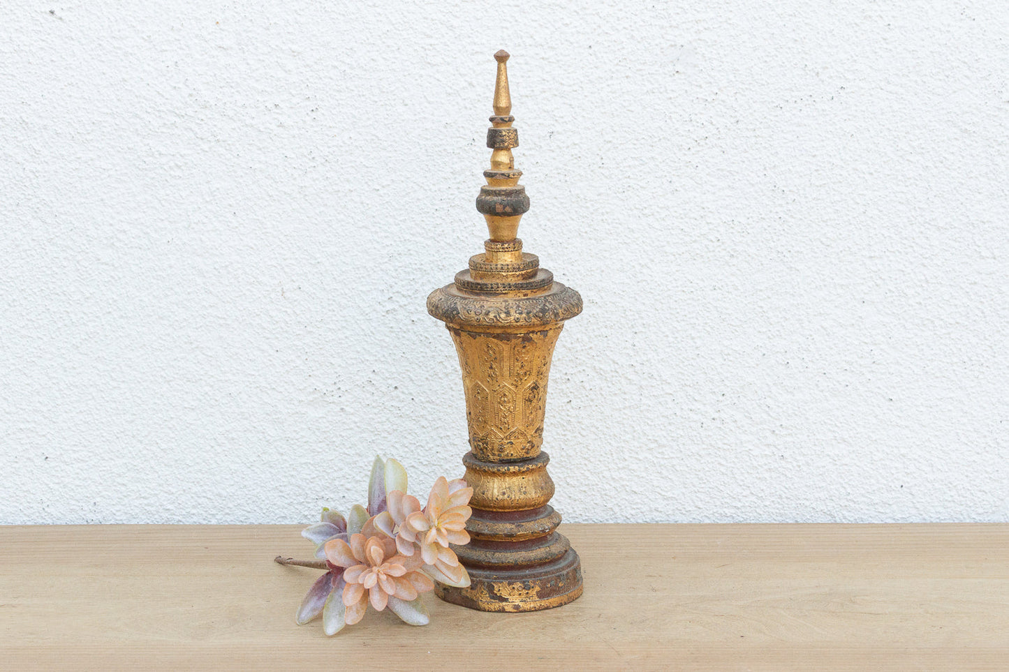 Antique Gold Thayo Stupa from Myanmar
