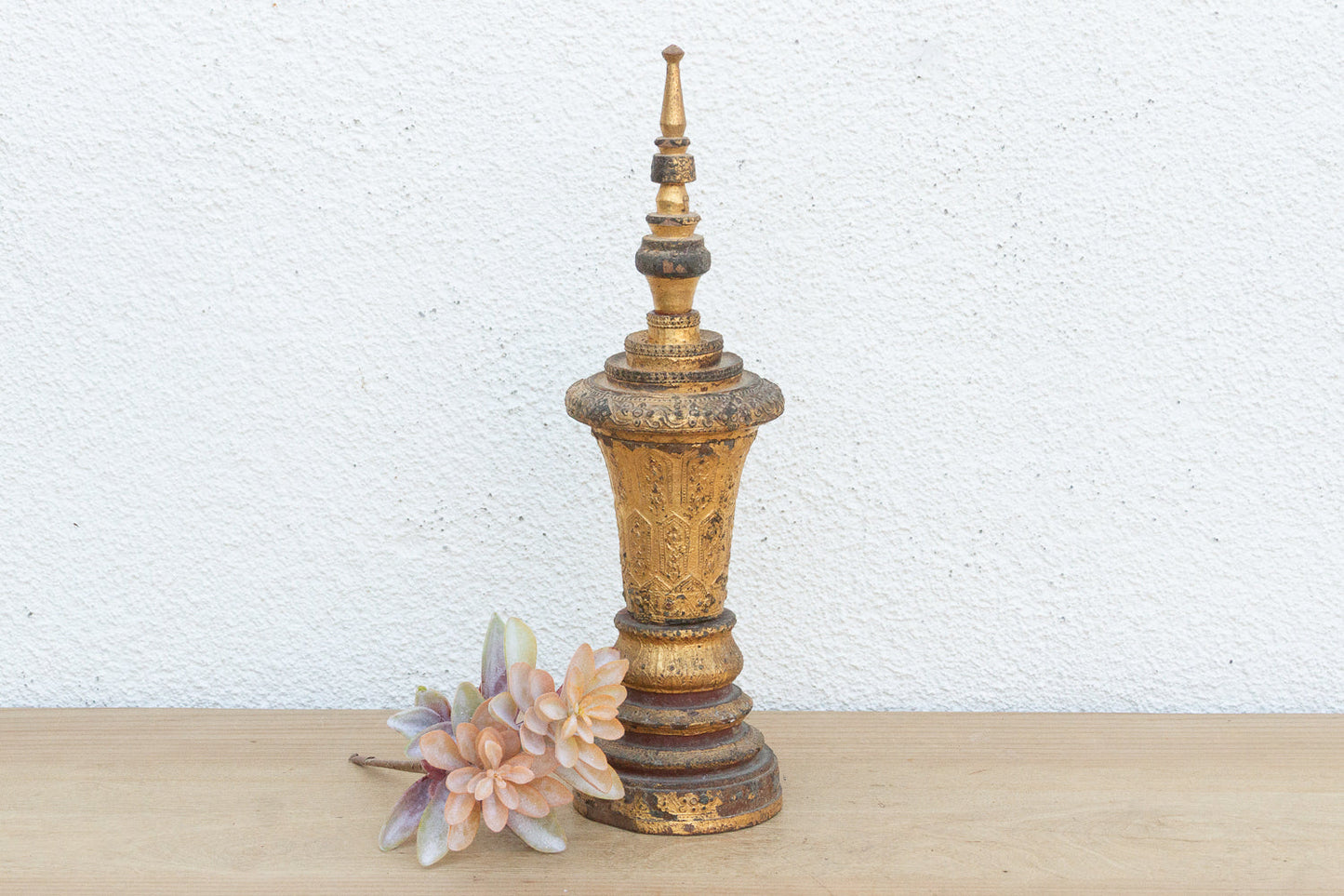 Antique Gold Thayo Stupa from Myanmar