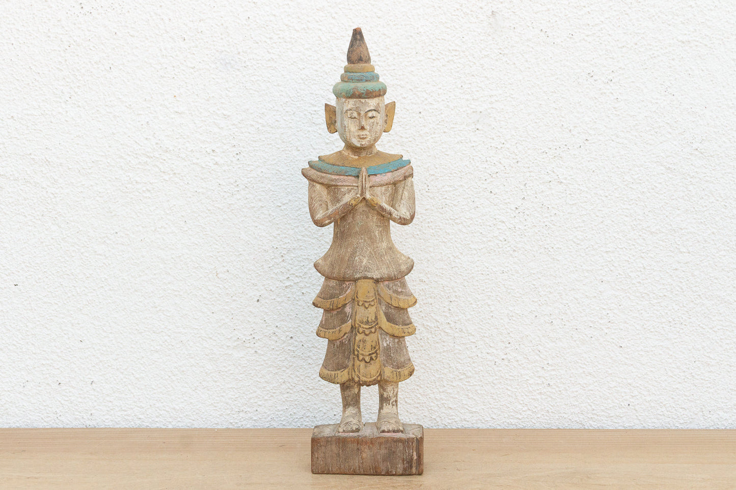 Antique Burmese Standing Nat Spirit Statue