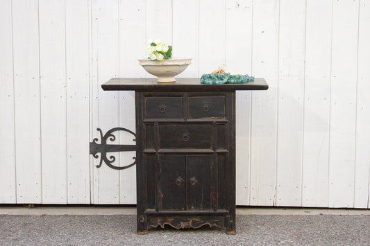 Antique Chinese Qing Style Money Dresser