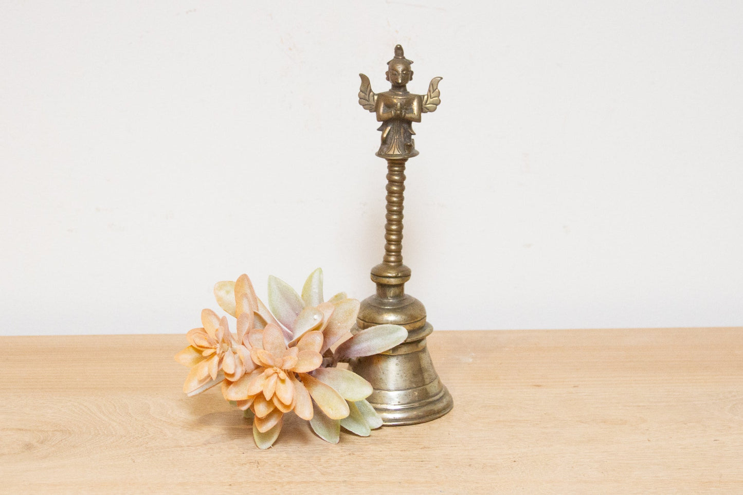 19th Century Antique Indian Bronze Temple Bell