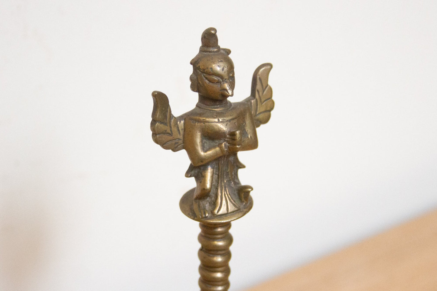 19th Century Antique Indian Bronze Temple Bell