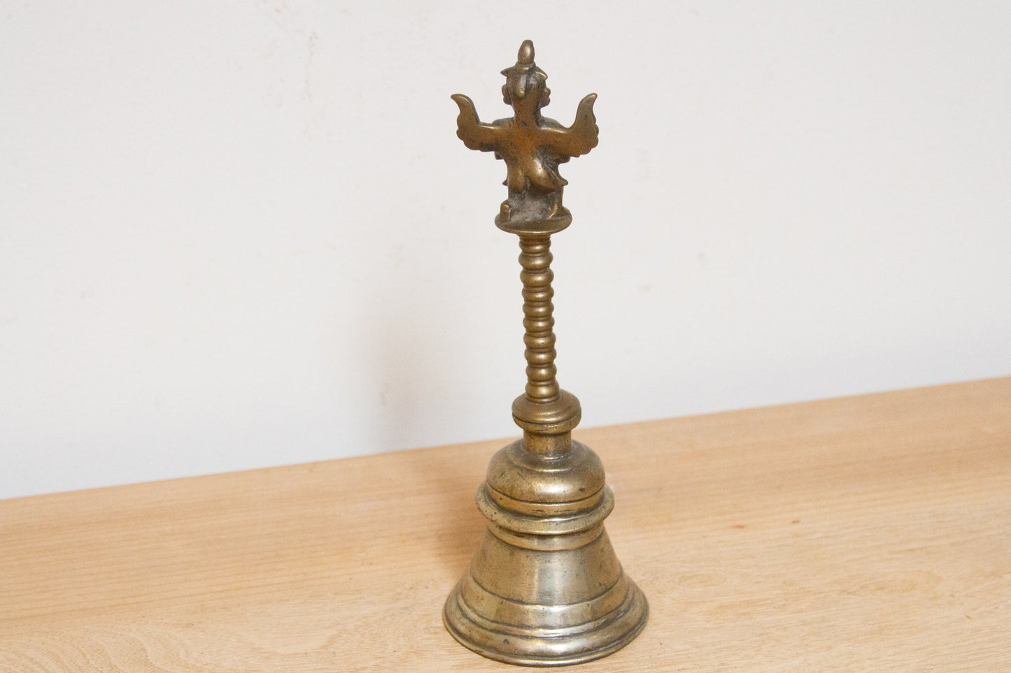 19th Century Antique Indian Bronze Temple Bell
