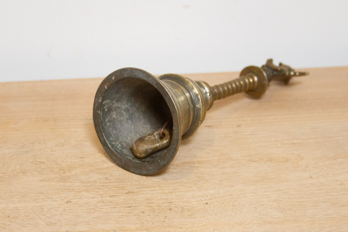 19th Century Antique Indian Bronze Temple Bell