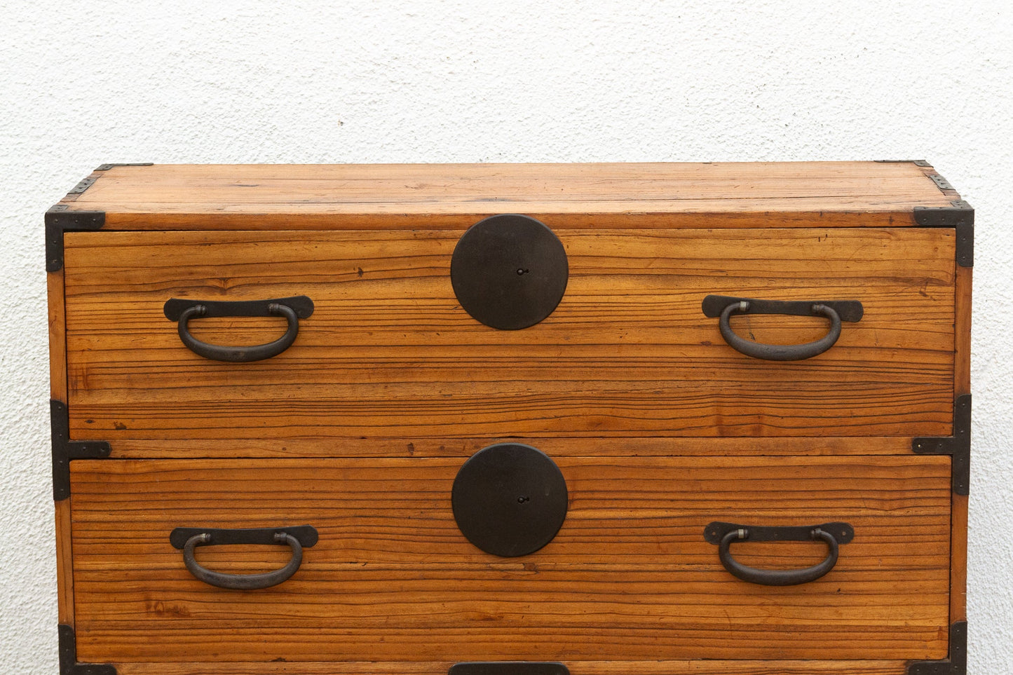 Antique Japanese 2-Piece Tansu Dresser