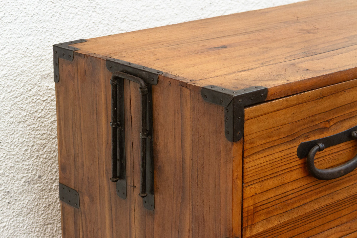 Antique Japanese 2-Piece Tansu Dresser