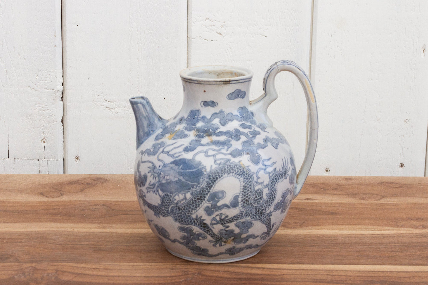 Antique Chinese Dragon Wine Jug