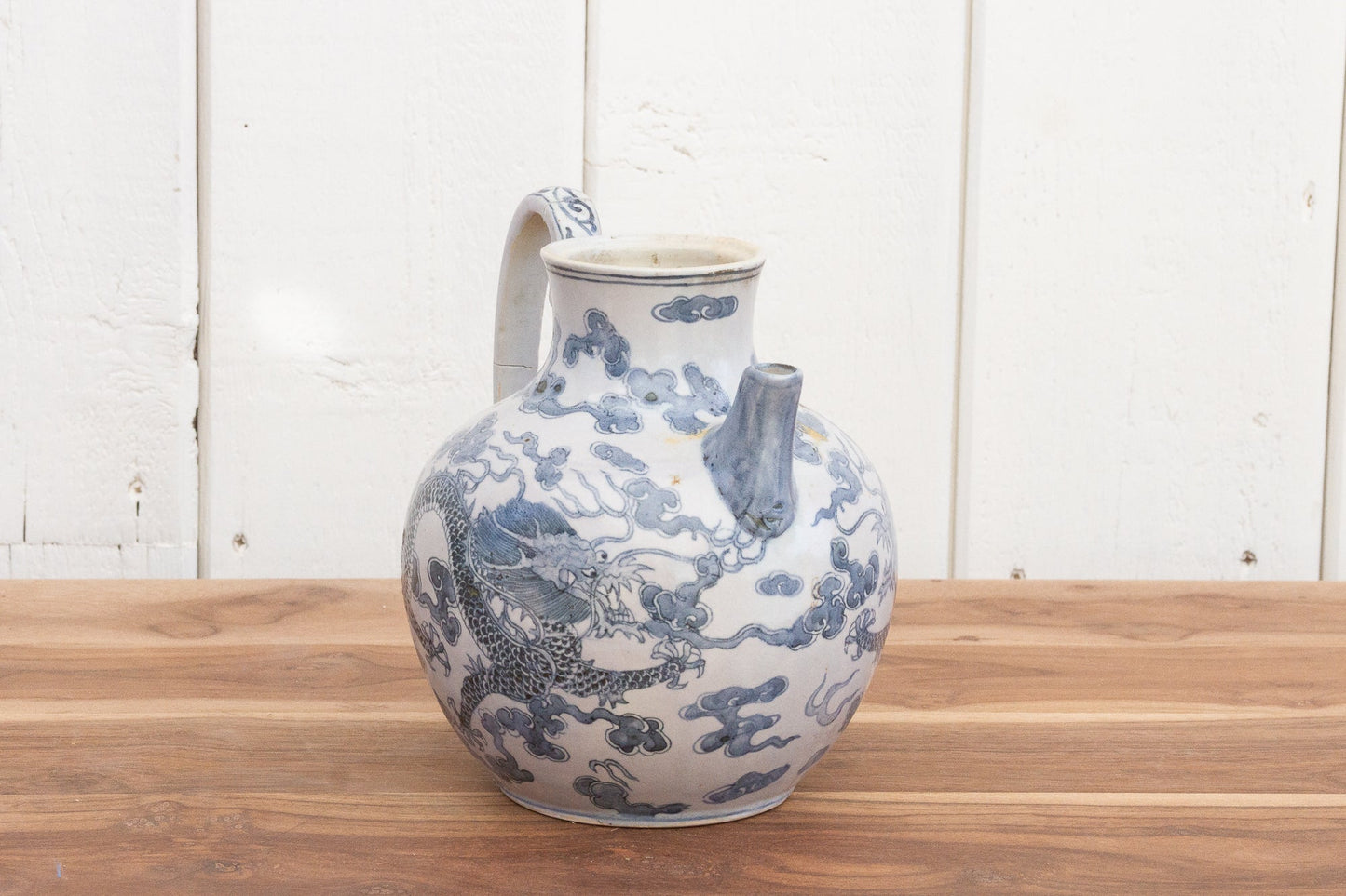 Antique Chinese Dragon Wine Jug