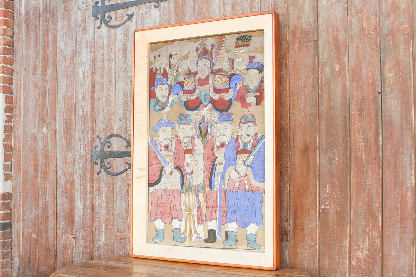Antique Chinese Eight Immortals Painting