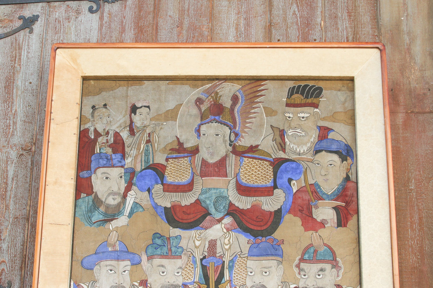 Antique Chinese Eight Immortals Painting