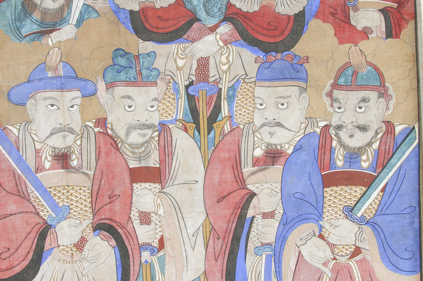 Antique Chinese Eight Immortals Painting