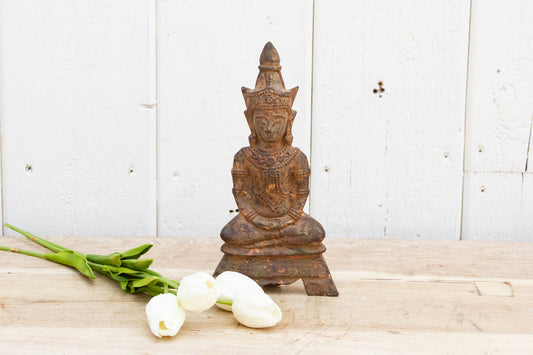Antique 18th Century Thai Bronze Buddha