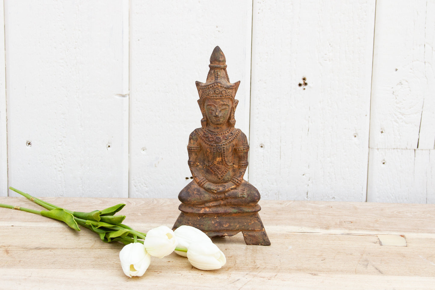 Antique 18th Century Thai Bronze Buddha