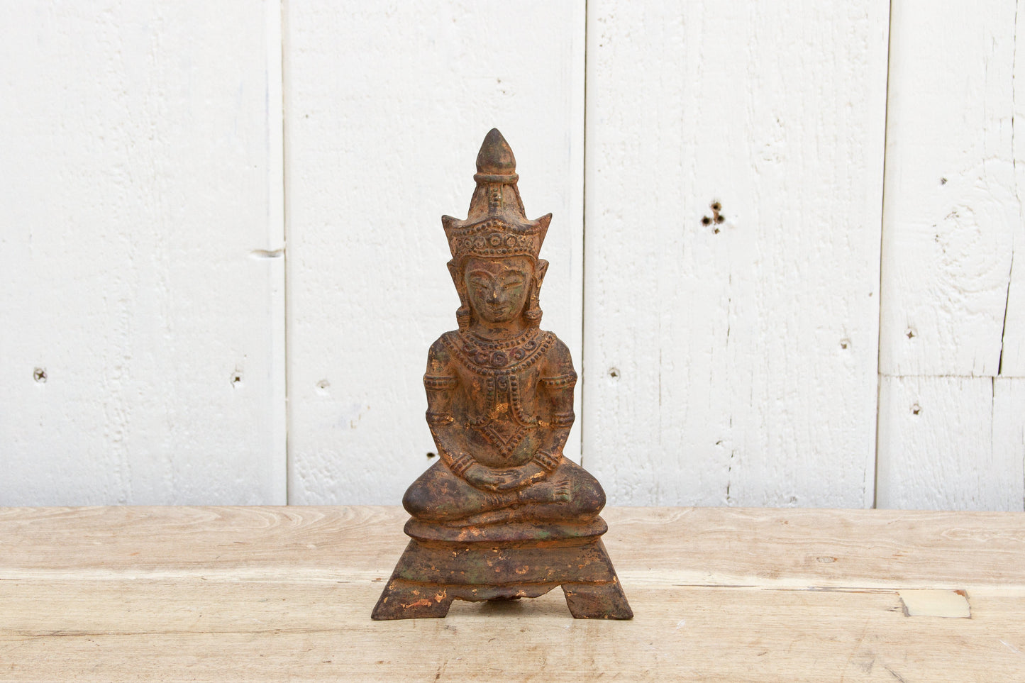 Antique 18th Century Thai Bronze Buddha