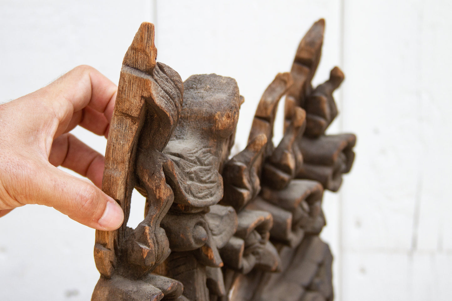 Rare Carved Antique Tibetan Carving