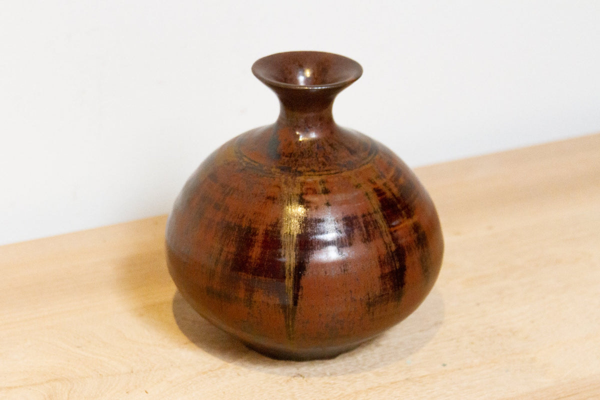 Vintage Japanese Stoneware Vase