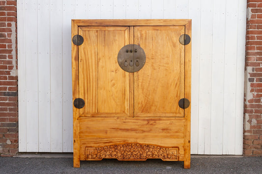 Antique Chinese Cedar Armoire
