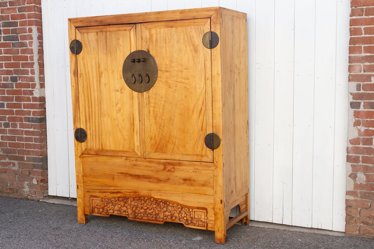 Antique Chinese Cedar Armoire
