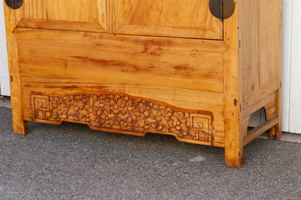 Antique Chinese Cedar Armoire