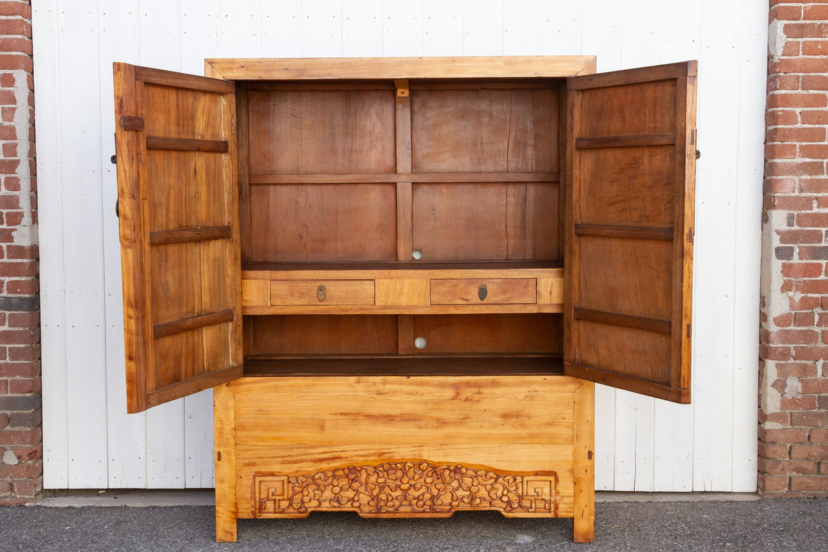 Antique Chinese Cedar Armoire