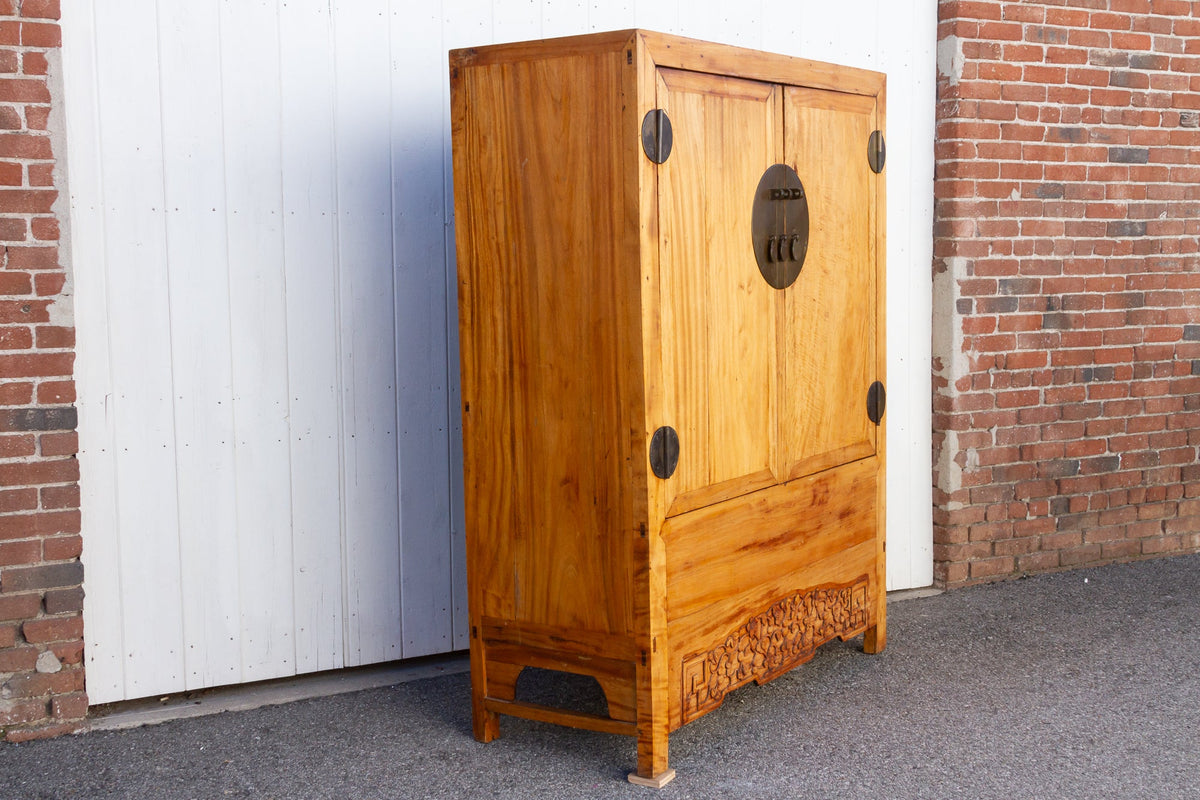 Antique Chinese Cedar Armoire