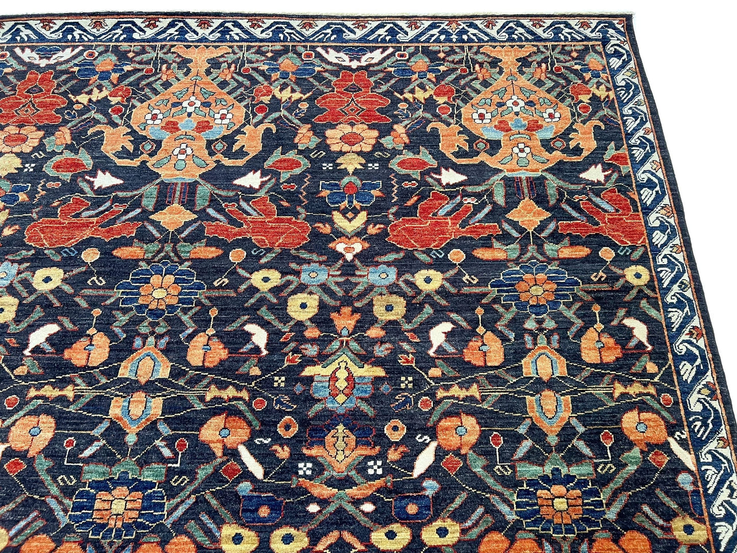 Diseño de jarrón (9x12) negro/multicolor