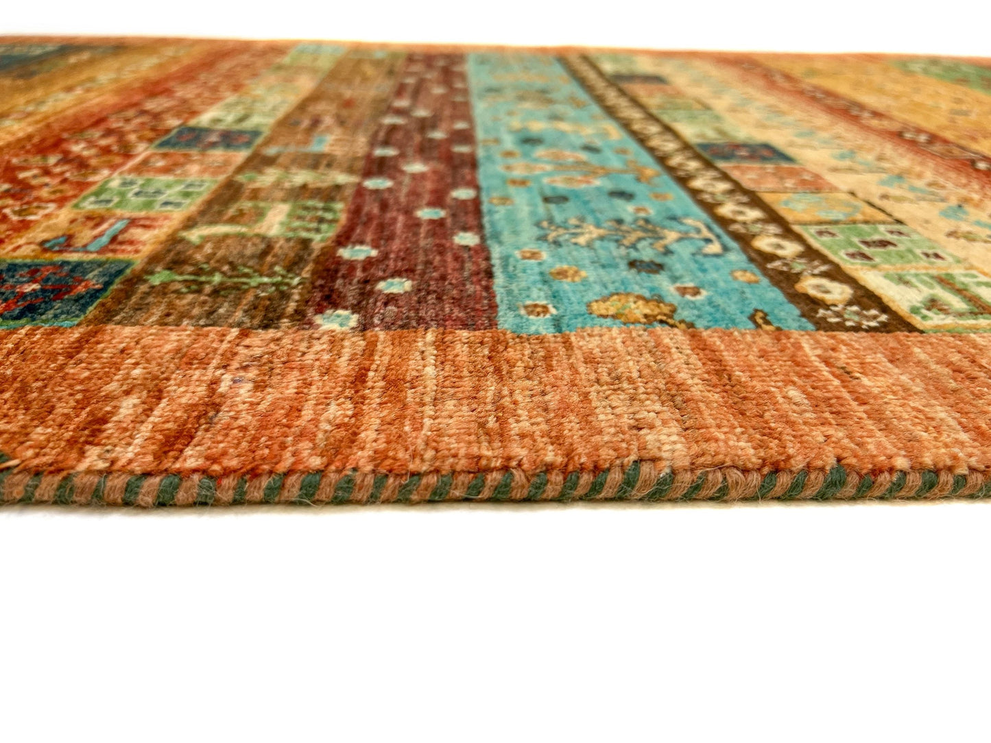 Modern Afghan Gabbeh Rug (10' Runner)