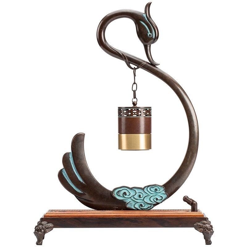 Chinese Swan Altar and Incense Burner