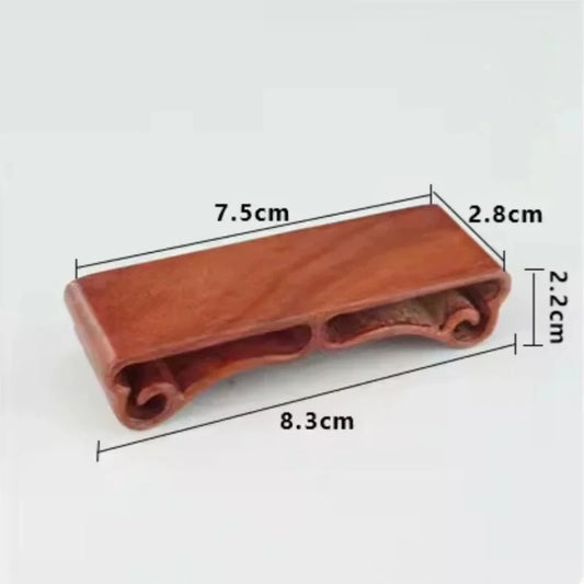 Chinesischer Hartholz-Mini-Display-Ständer für Netsuke, Schnupftabakflaschen und Schnitzereien