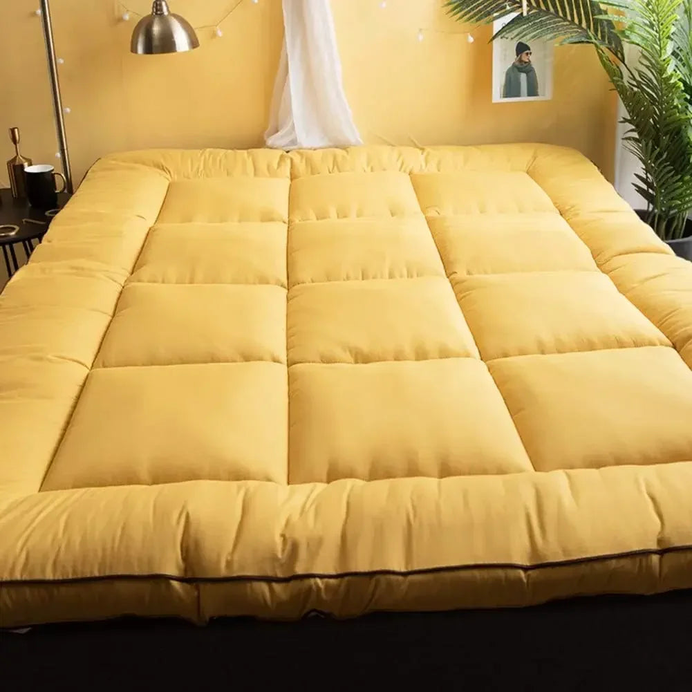 Traditionelle Tatami-Futonmatratze – Dicke, faltbare Bodenmatte (Queen-Size)