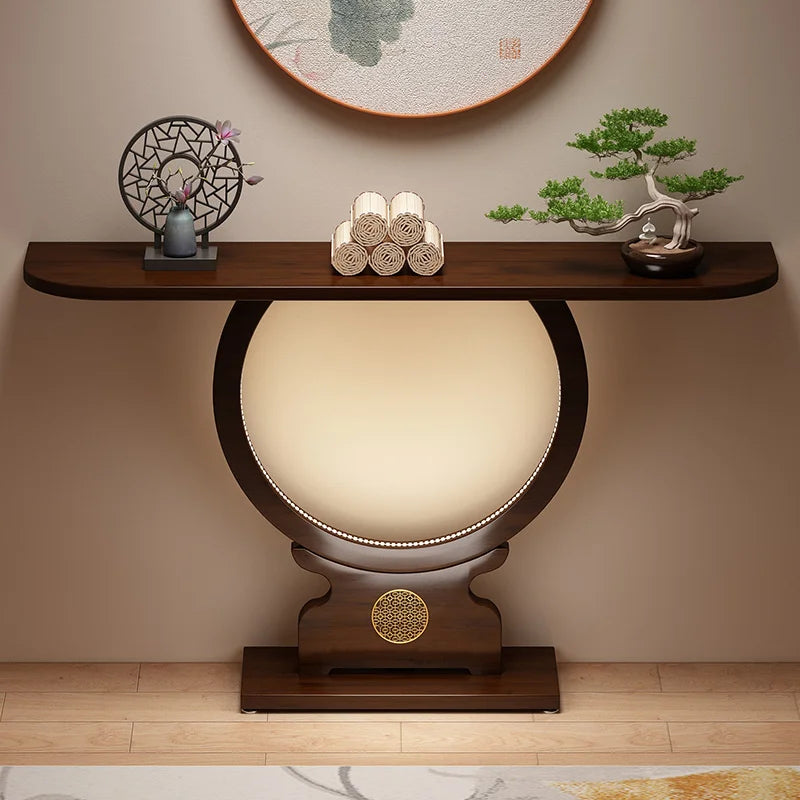Elegant Vintage Console Table – Narrow Antique-Style Accent Table