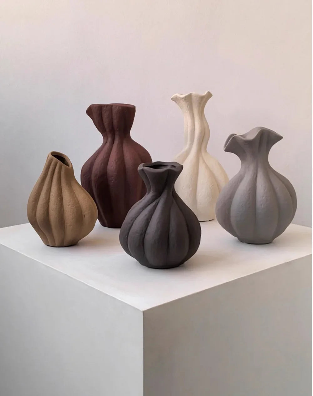 Livetai Wabi-Sabi handgefertigte Keramikvase