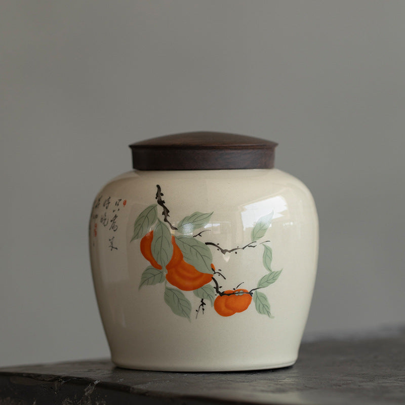Porcelain Tea Storage Jar