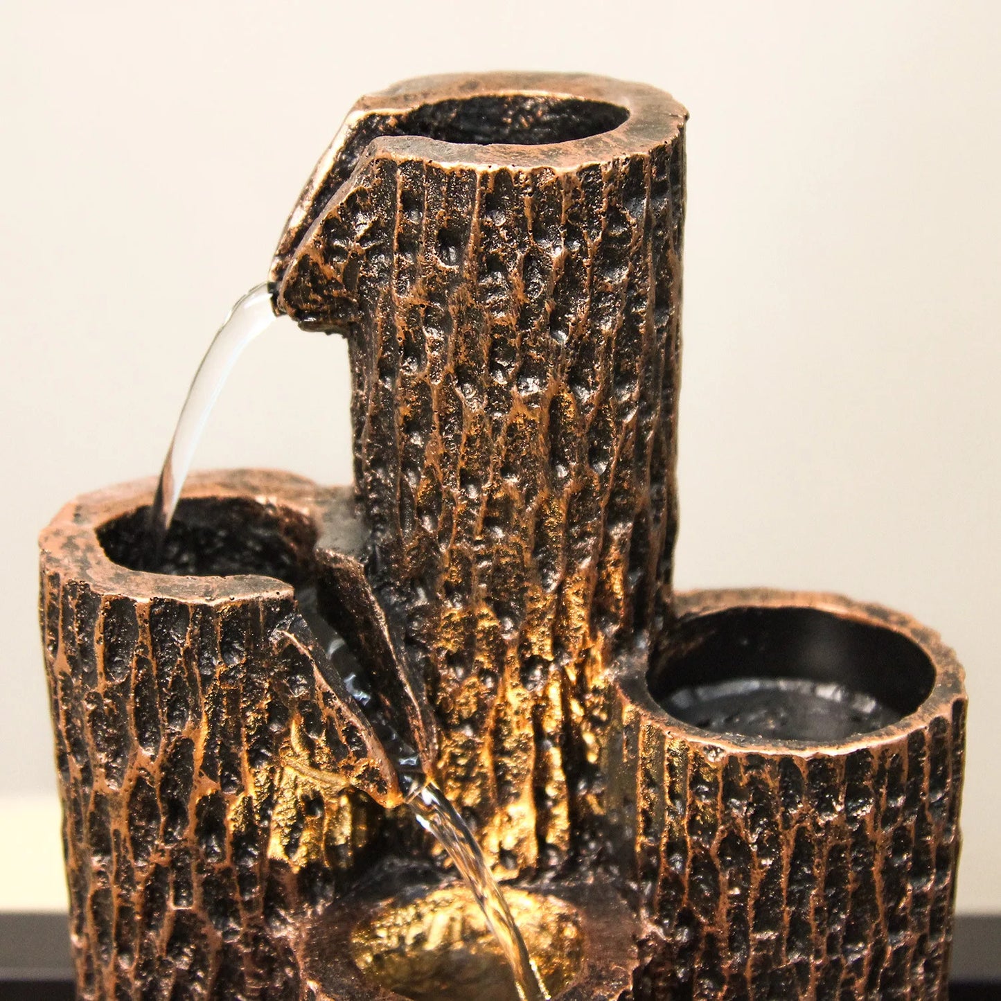 New Table Waterfall Fountain Feng Shui Water Fountain Indoor Ornaments Resin Handicrafts Office Home Decor Gifts Drop Shipping