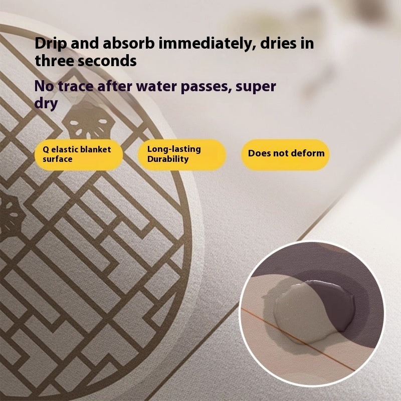 Chinese Style Cloth Absorbent Tea Table Runner