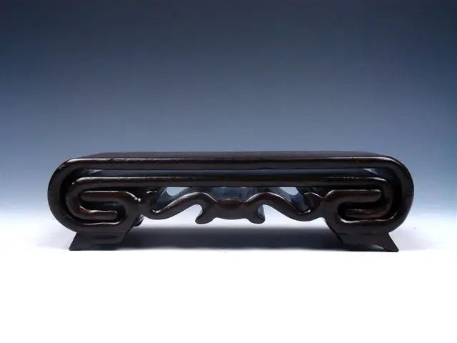 NEW Mahogany Hard Wood Large 2-in-1 Stands For *Netsuke, Snuff Bottles, Statue Household gift decorations